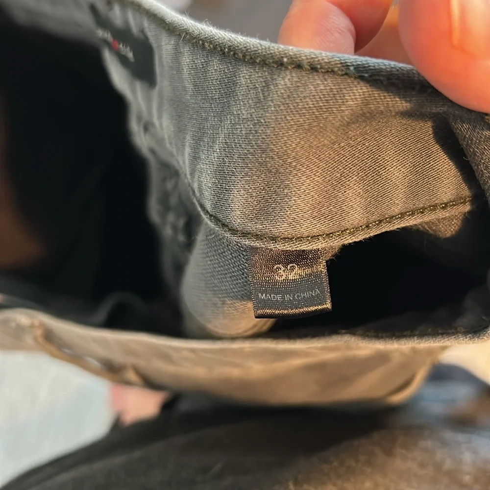 John Varvatos Charcoal Jeans size 32. Bowery slim straight fit. Worn twice - Picture 5 of 5